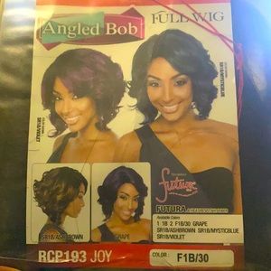 Angled Bob full synthetic wig